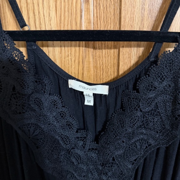 Maurices Black Camisole with Lace Detail - Picture 2 of 3